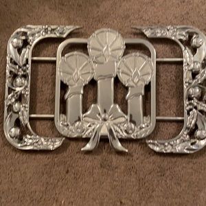 Metal silver ware
